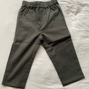 Jacadi NWT gray pull-on baby pants 24mo. Great for holiday.